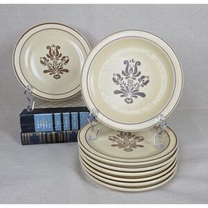 Vintage Pfaltzgraff Village Bread or Appetizer Plates – Set of 8 (1980s Mark)